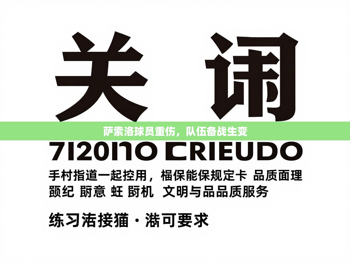 萨索洛球员重伤，队伍备战生变